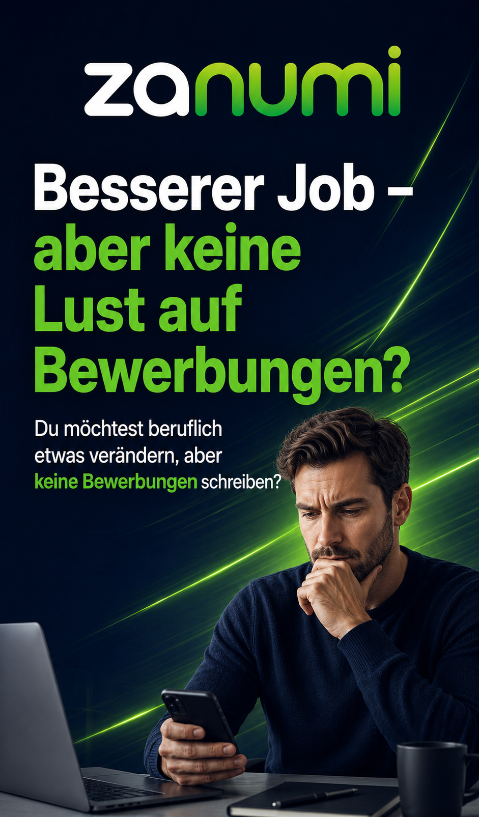 Offen für einen besseren Job – ohne Bewerbungsstress